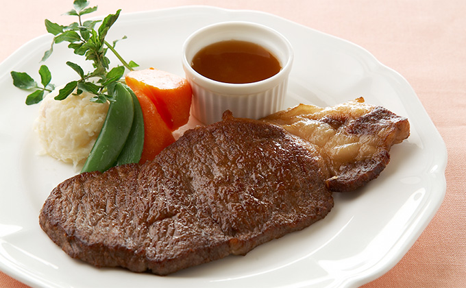 Superb, melt-in-your-mouth texture, Akagi Wagyu Beef Steak