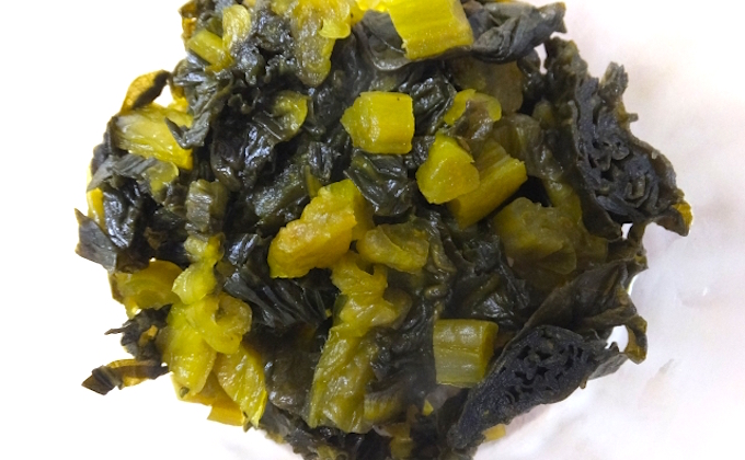 Pickled Mustard Leaves (Nozawana-zuke)