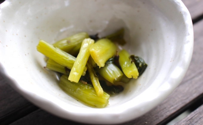 Pickled Mustard Leaves (Nozawana-zuke)