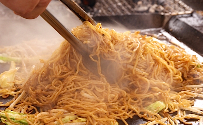 Yakisoba classic  japanese stir fried noodles
